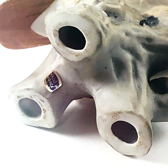 MIJ Owl on Branch with Acorns Bisque China - Picture 8 of 8